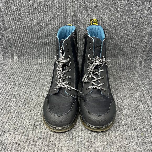Dr. Martens Combs Cap Tech Side Zip Boots Black Women’s Size 7 - Picture 2 of 8